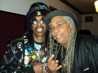 Bootsy Collins and Daniel Lewis